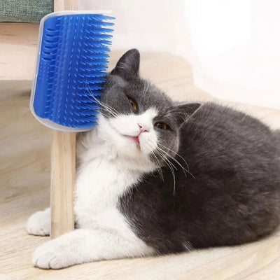 Pet Cat Brush Cats Massage Self Groomer Comb Wall Brush Rubs Catnip The Face Tickling Comb Cat Grooming Accessories - Slobuy