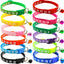 Pet Collar With Bell Cartoon Footprint Colorful Dog Puppy Cat Accessories Kitten Collar Adjustable Safety Bell Ring Necklace Pet - Slobuy
