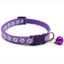 Pet Collar With Bell Cartoon Footprint Colorful Dog Puppy Cat Accessories Kitten Collar Adjustable Safety Bell Ring Necklace Pet - Slobuy