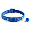 Pet Collar With Bell Cartoon Footprint Colorful Dog Puppy Cat Accessories Kitten Collar Adjustable Safety Bell Ring Necklace Pet - Slobuy