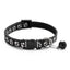 Pet Collar With Bell Cartoon Footprint Colorful Dog Puppy Cat Accessories Kitten Collar Adjustable Safety Bell Ring Necklace Pet - Slobuy