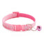 Pet Collar With Bell Cartoon Footprint Colorful Dog Puppy Cat Accessories Kitten Collar Adjustable Safety Bell Ring Necklace Pet - Slobuy