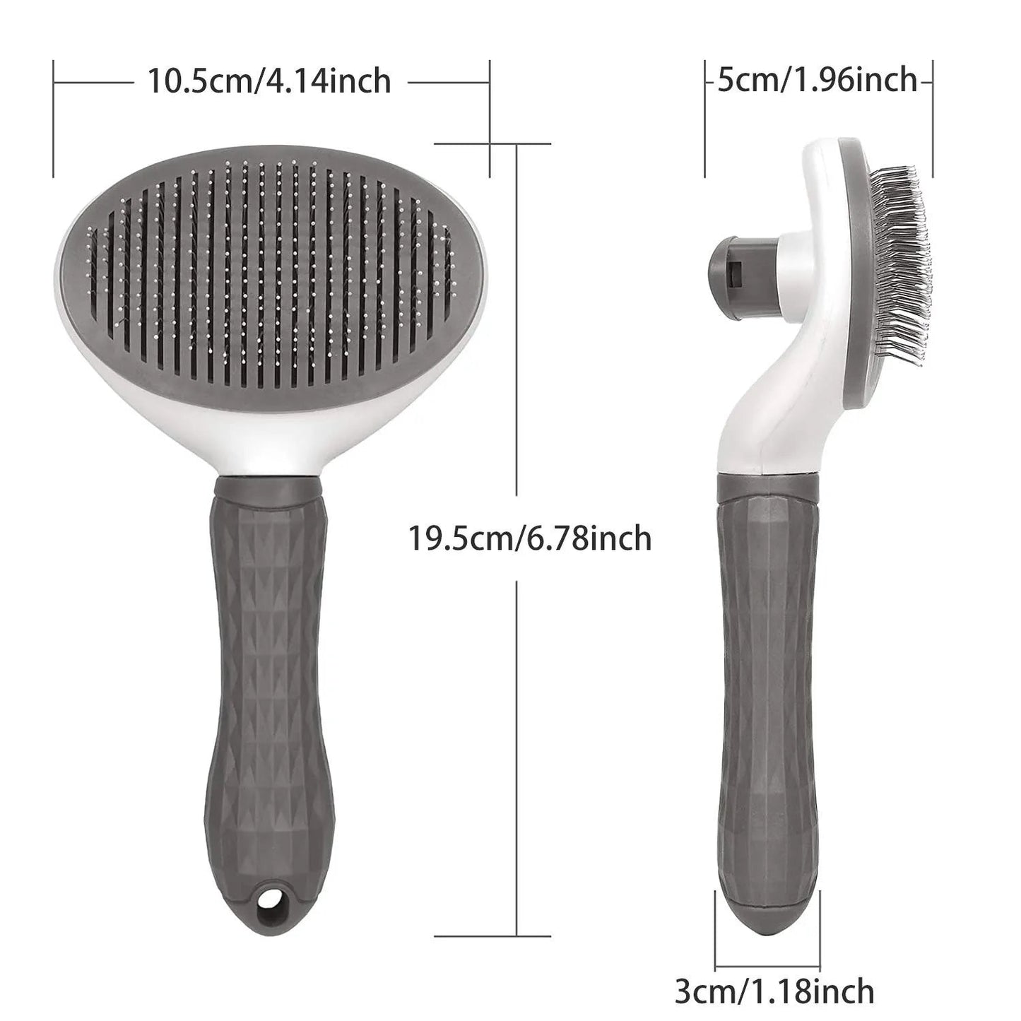 Pet Dog Brush Cat Comb Self Cleaning Pet Hair Remover Brush For Dogs Cats Grooming Tools Pets Dematting Comb Dogs Accessories - Slobuy