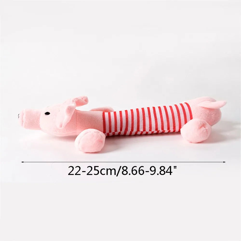 Pet Dog Toy Squeak Plush Toy For Dogs Supplies Fit for All Puppy Pet Sound Toy Funny Durable Chew Molar  Cute Toy Pets Supplies - Slobuy