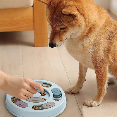 Pet Feeder Dog Educational Toys Increase Puppy Intellectual Food Dispenser Interactive Educational Feeding Toys - Slobuy
