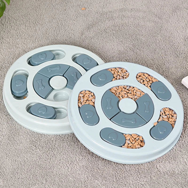 Pet Feeder Dog Educational Toys Increase Puppy Intellectual Food Dispenser Interactive Educational Feeding Toys - Slobuy