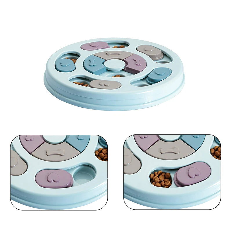 Pet Feeder Dog Educational Toys Increase Puppy Intellectual Food Dispenser Interactive Educational Feeding Toys - Slobuy
