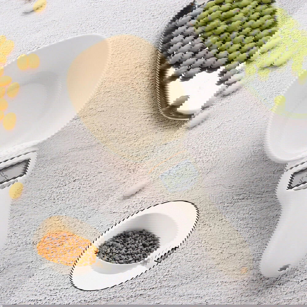 Pet Food Measuring Scoop Electronic Dog Cat Food Measuring Cup Digital Spoon Scale Kitchen Food Scale with LED Display - Slobuy