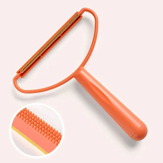 Pet Hair Remover Portable Manual Scraper Lint Cleaner Sticky Brush Cat Hair Removal Brush Hair Removal Tool Cat Accessories - Slobuy