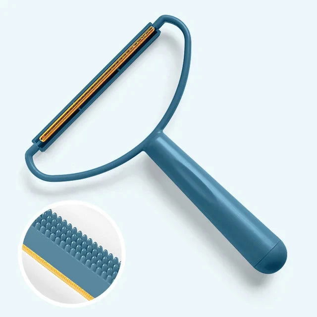 Pet Hair Remover Portable Manual Scraper Lint Cleaner Sticky Brush Cat Hair Removal Brush Hair Removal Tool Cat Accessories - Slobuy