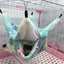 Pet Hammock Double-layer Plush Soft Winter Warm Hanging Nest Sleeping Bed Small Pets Hamster Squirrel Chinchilla House - Slobuy