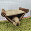 Pet Hammock for Small Animal Double Thick Plush Warm Bed for Hamster House Nest Sleeping Bag Hanging Tree Beds Pet Hamster Nest - Slobuy