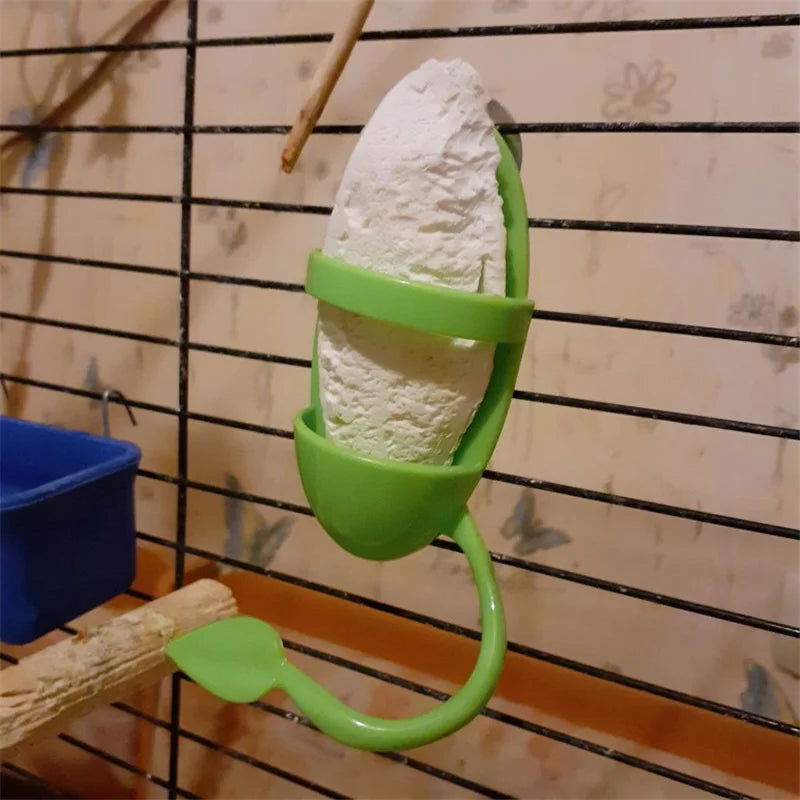 Pet Parrot Feeder Hanging Cage Fruit Vegetable Container Feeding Cup Cuttlebone Stand Holder Pet Cage Accessories Supplies - Slobuy