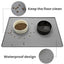 Pet Placemat Dog Food bowl Mat Cat Feed Mat Cat Dog Drinking Feeding Placemat Silicone Waterproof Pet Bowl Pad Feeder Mats - Slobuy