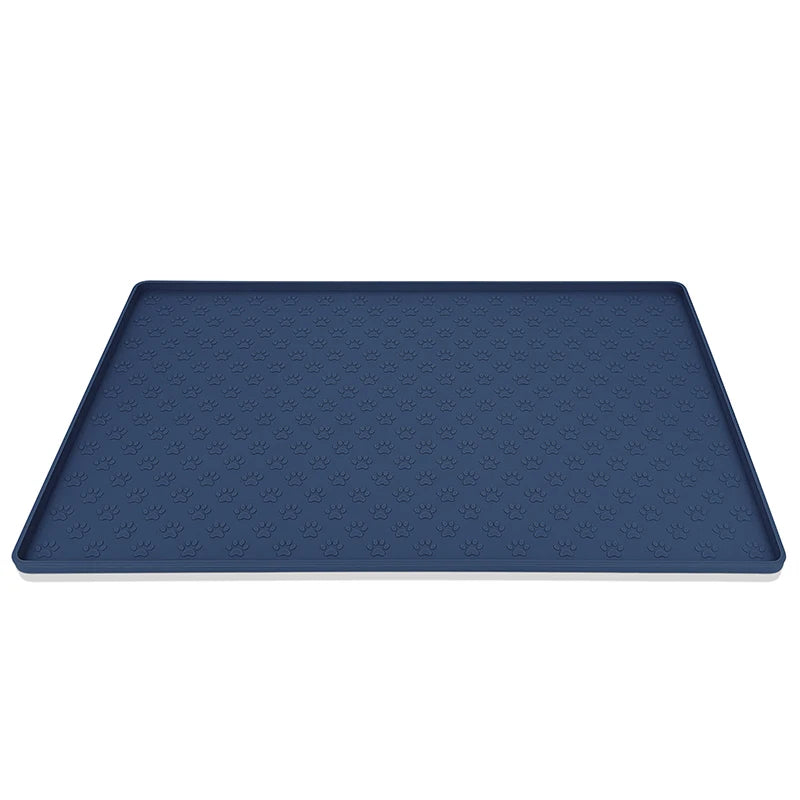 Pet Placemat Dog Food bowl Mat Cat Feed Mat Cat Dog Drinking Feeding Placemat Silicone Waterproof Pet Bowl Pad Feeder Mats - Slobuy