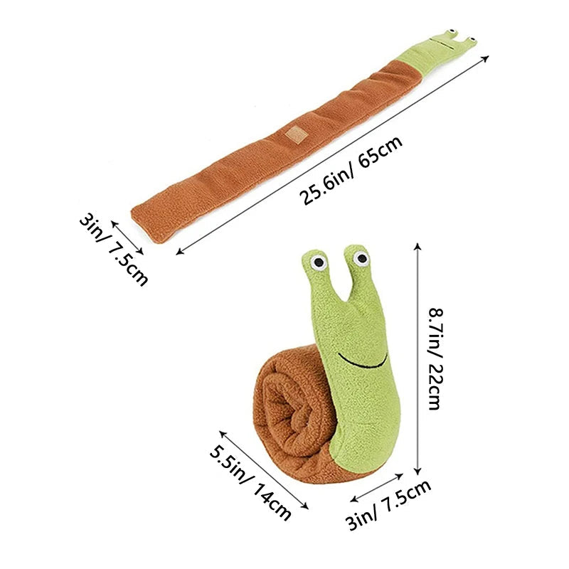 Pet Sniff Toy Squeaky Dog Decryption Interactive Toy For Foraging Instinct Training, Soft Puppy Toy Teething Educational Dog Toy - Slobuy