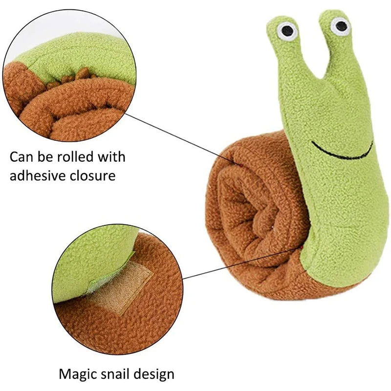 Pet Sniff Toy Squeaky Dog Decryption Interactive Toy For Foraging Instinct Training, Soft Puppy Toy Teething Educational Dog Toy - Slobuy
