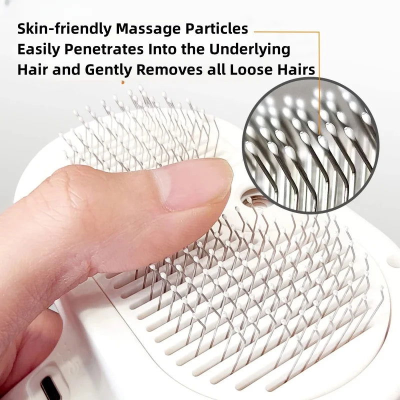 Pet Spray Grooming Comb Remove Floating Hair Fluffs Hair Water Steam Styling for Dogs Cats accessories - Slobuy