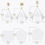 Pet Teepee Tent for Cats and Dogs Portable Removable Washable Dog House Indoor Puppies House with Cushion and Blackboard Cat Bed - Slobuy