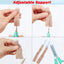 Pexmen 1/2/5/10Pcs Hammer Toe Straightener Toe Splints Cushions Bandages for Correcting Crooked & Overlapping Toes Protector - Slobuy
