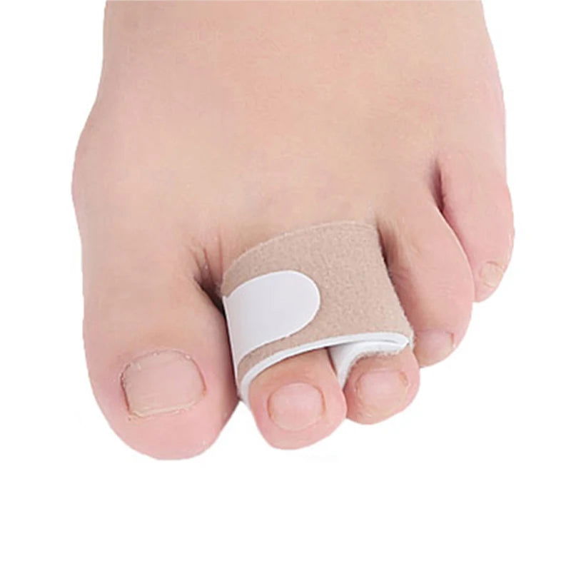 Pexmen 1/2/5/10Pcs Hammer Toe Straightener Toe Splints Cushions Bandages for Correcting Crooked & Overlapping Toes Protector - Slobuy