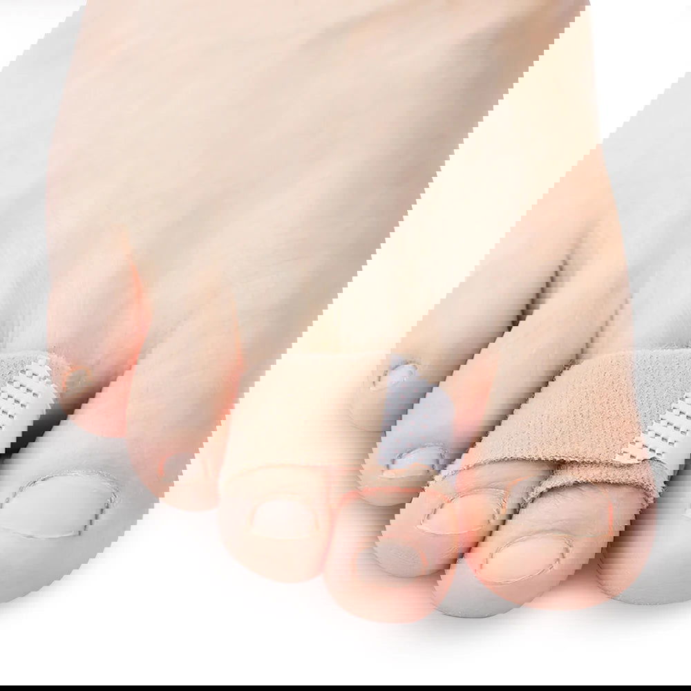 Pexmen 1/2/5/10Pcs Hammer Toe Straightener Toe Splints Cushions Bandages for Correcting Crooked & Overlapping Toes Protector - Slobuy