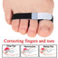 Pexmen 1/2/5/10Pcs Hammer Toe Straightener Toe Splints Cushions Bandages for Correcting Crooked & Overlapping Toes Protector - Slobuy