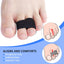 Pexmen 1/2/5/10Pcs Hammer Toe Straightener Toe Splints Cushions Bandages for Correcting Crooked & Overlapping Toes Protector - Slobuy