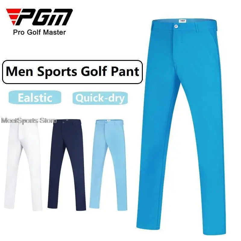 Pgm Thin Golf Pants Men Quick-Dry Trousers Breathable Golf Clothing Summer Male Elastic Casual Sports Pants XXS-4XL Plus Size - Slobuy