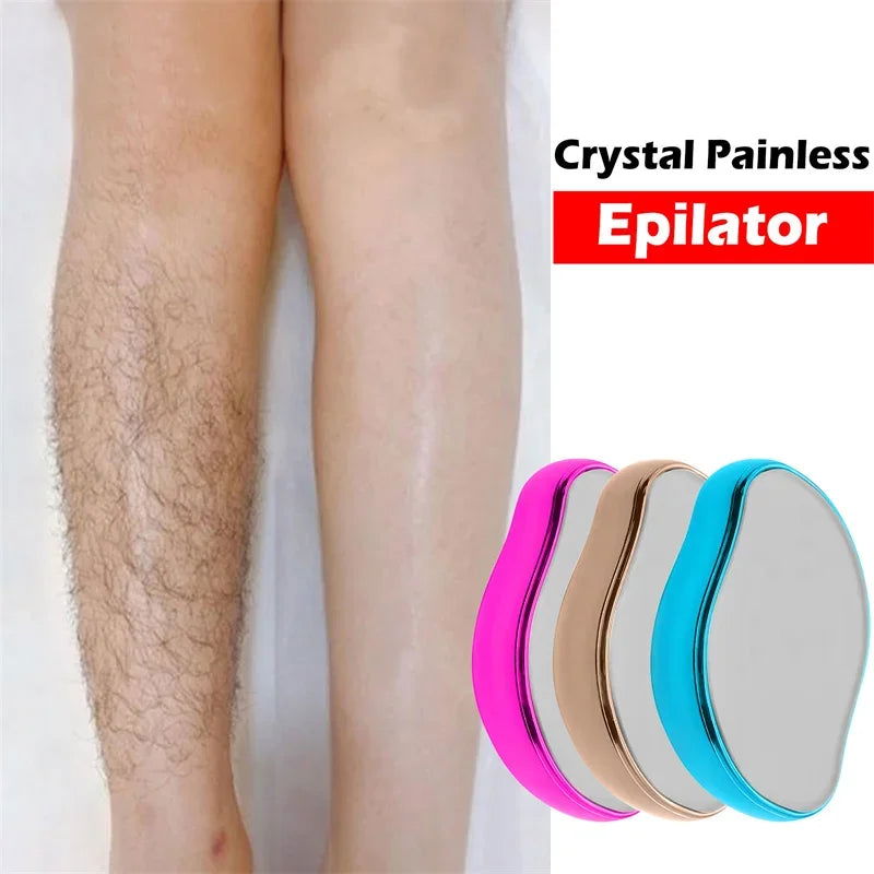 Physical Hair Removal Instrument Glass Grinder Depilator for Women Household Beauty Tool Epilator Personal Care Appliances Home - Slobuy