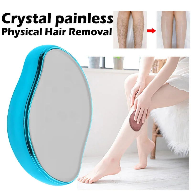 Physical Hair Removal Instrument Glass Grinder Depilator for Women Household Beauty Tool Epilator Personal Care Appliances Home - Slobuy