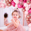Pink Macaron Balloon Garland Arch Kit Wedding Birthday Party Decor Kids Baby Shower Latex Ballon Chain Wedding Party Baloon - Slobuy