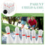 Plasitc Bowling Play Set Fun Bowling Games Parent Children Interactive Toy for Home School (White) - Slobuy