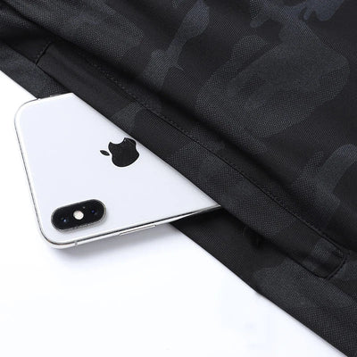 Plus Size Running Shorts Men Camouflage Basketball Sport Gym Mesh Breathable Shorts Fitness Training Workout Bottom Male Casual - Slobuy