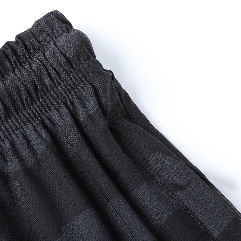 Plus Size Running Shorts Men Camouflage Basketball Sport Gym Mesh Breathable Shorts Fitness Training Workout Bottom Male Casual - Slobuy