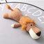 Plush Cartoon Puppy Dog Toy Pet Dog Chew Squeak Toys for Small Dogs Teeth Grinding Pet Products Dog Accessories - Slobuy