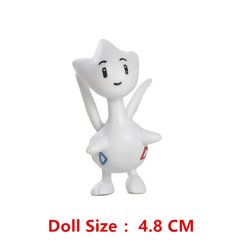 Pokemon 4-13Cm New Cartoons Movie Anime Figure Pikachu Mewtwo Charmander Blastoise Gurado Pet Action Model Toy Gifts - Slobuy