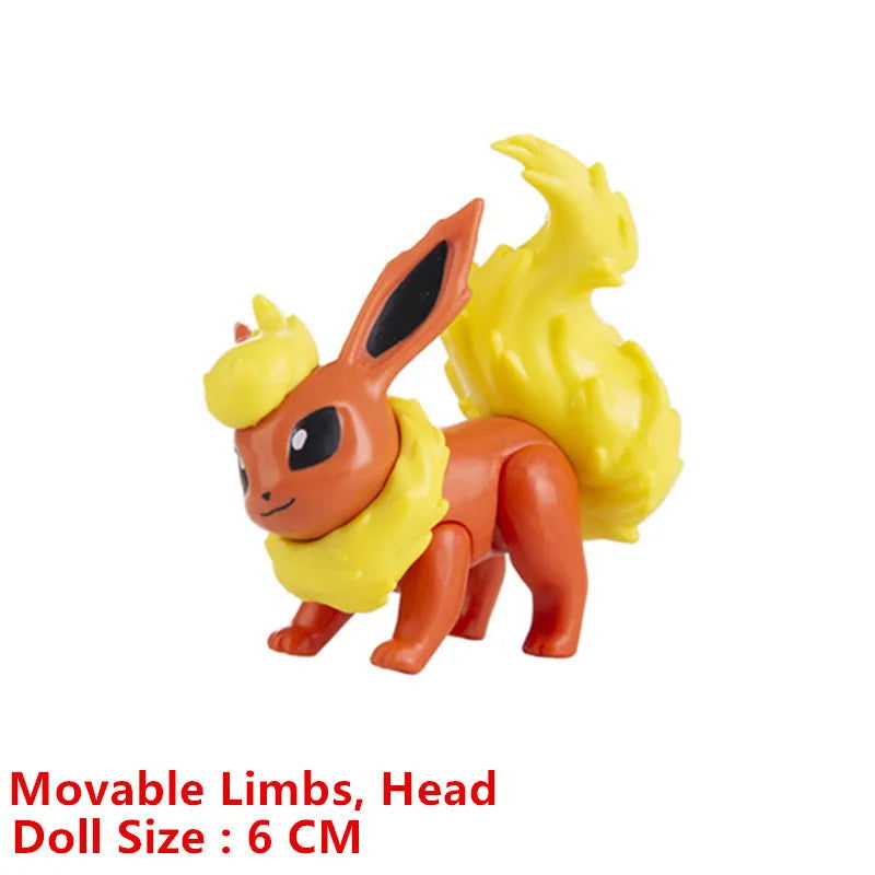 Pokemon 4-13Cm New Cartoons Movie Anime Figure Pikachu Mewtwo Charmander Blastoise Gurado Pet Action Model Toy Gifts - Slobuy