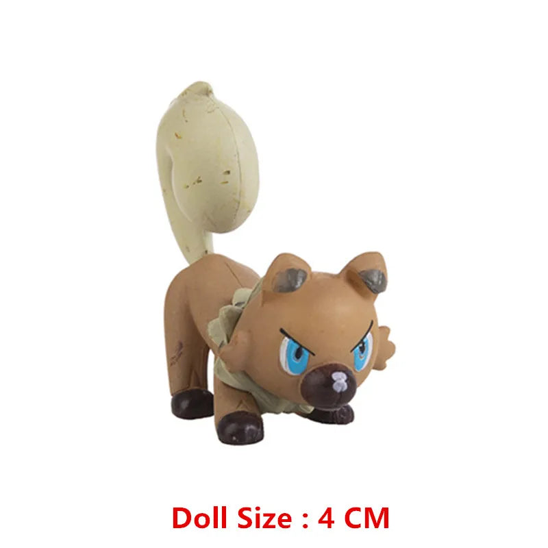 Pokemon 4-13Cm New Cartoons Movie Anime Figure Pikachu Mewtwo Charmander Blastoise Gurado Pet Action Model Toy Gifts - Slobuy