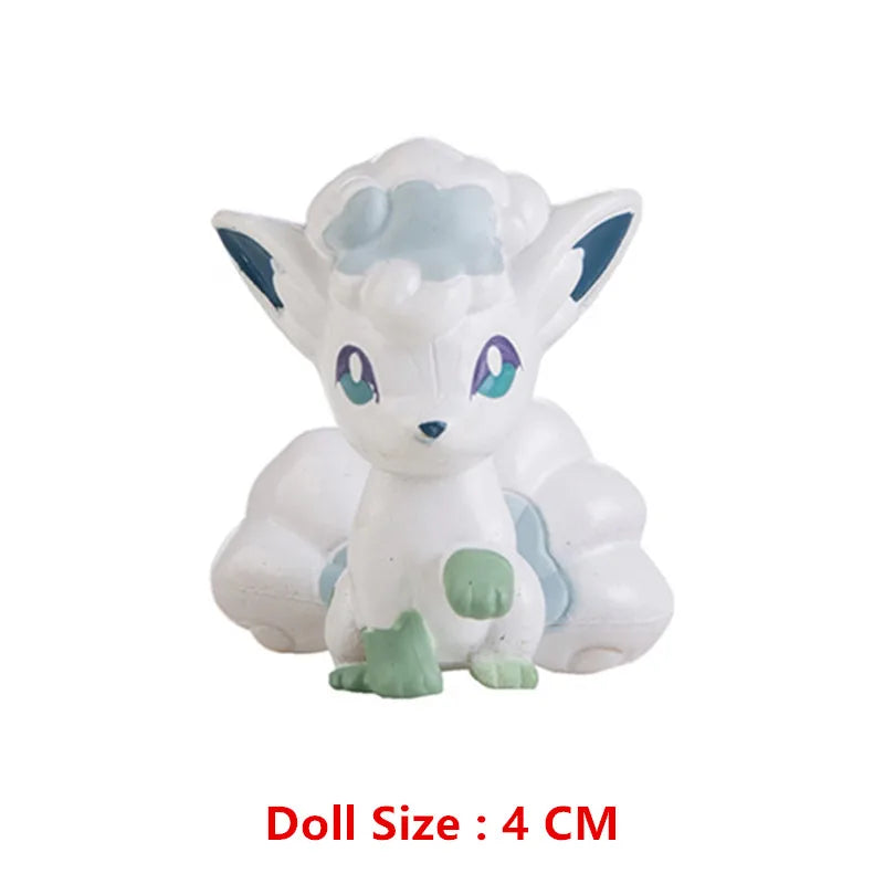 Pokemon 4-13Cm New Cartoons Movie Anime Figure Pikachu Mewtwo Charmander Blastoise Gurado Pet Action Model Toy Gifts - Slobuy