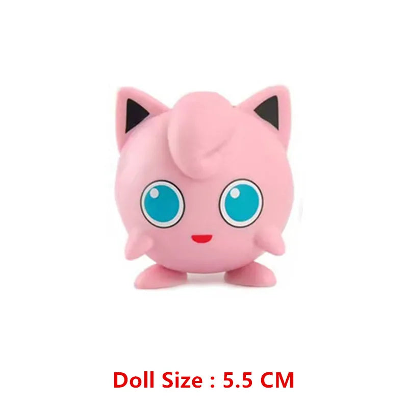 Pokemon 4-13Cm New Cartoons Movie Anime Figure Pikachu Mewtwo Charmander Blastoise Gurado Pet Action Model Toy Gifts - Slobuy