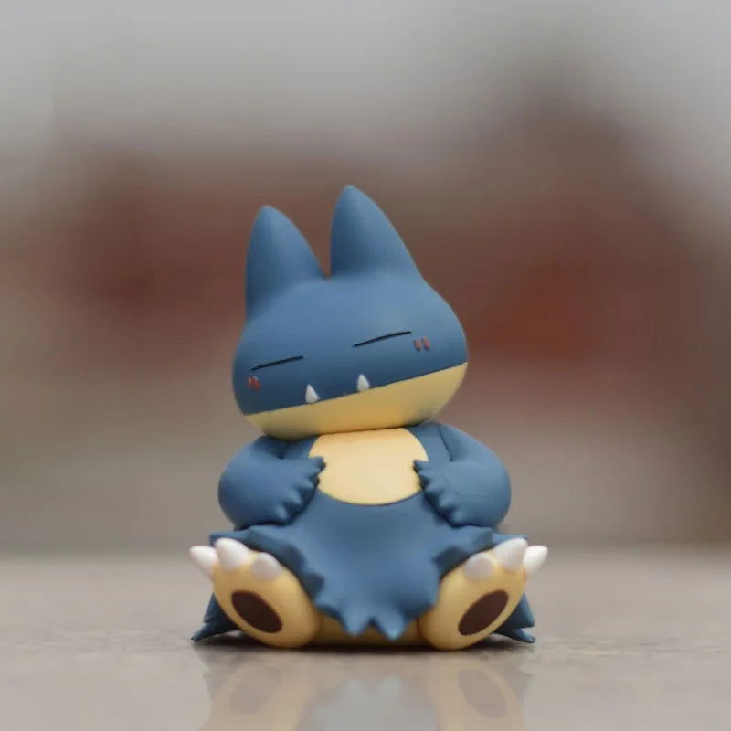 Pokemon Cute Psyduck Snorlax Gonbe Sleeping Ver. Cute Action Figure Toys 6-7cm - Slobuy