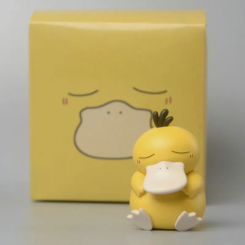 Pokemon Cute Psyduck Snorlax Gonbe Sleeping Ver. Cute Action Figure Toys 6-7cm - Slobuy