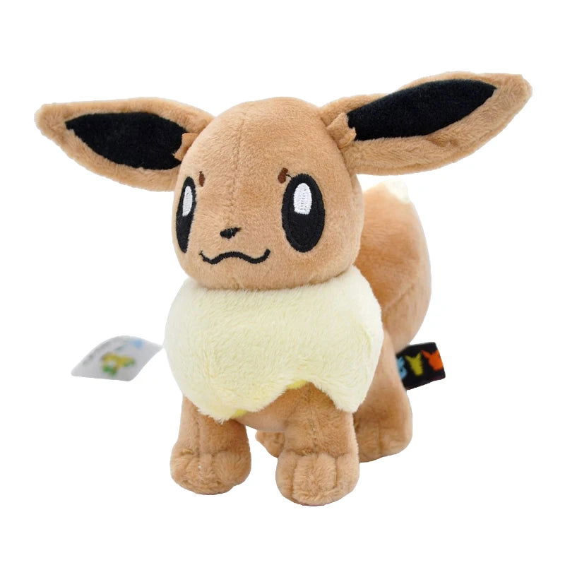 Pokemon Plush Toys Eevee Evolution Sylveon Flareon Jolteon Umbreon Vaporeon Pikachu Stuffed Animal Soft Dolls Kids Baby Gift - Slobuy