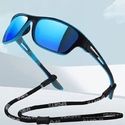Polarized Fishing Sunglasses Men Driving Shades Male Sun Glasses Hiking Fishing Classic Sun Glasses And Anti Slip Rope - Slobuy
