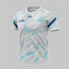 Polychrome Football Uniforms Men's and Women's Football Shirts Casual Training T-Shirts Tennis Training Wear Sports Fitness Wear - Slobuy
