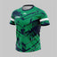 Polychrome Football Uniforms Men's and Women's Football Shirts Casual Training T-Shirts Tennis Training Wear Sports Fitness Wear - Slobuy