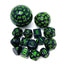 Polyhedral Dice Set DND Cubes POP D3-D100 Acrylic Dice Sets 15 Pcs With Cloth Bag For Gift DND Game RPG Board Game Accessories - Slobuy