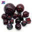 Polyhedral Dice Set DND Cubes POP D3-D100 Acrylic Dice Sets 15 Pcs With Cloth Bag For Gift DND Game RPG Board Game Accessories - Slobuy