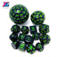 Polyhedral Dice Set DND Cubes POP D3-D100 Acrylic Dice Sets 15 Pcs With Cloth Bag For Gift DND Game RPG Board Game Accessories - Slobuy